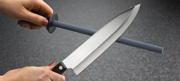 Как наточить нож дома: виды точилок
