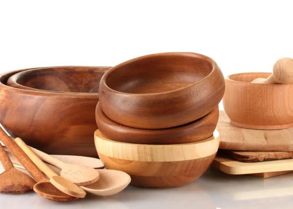 Как и из какого дерева делают деревянную посуду?